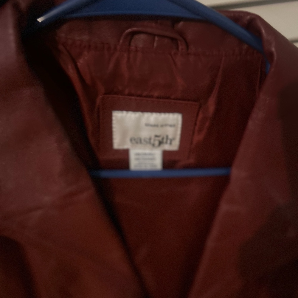 East 5th Men's Deep Red Jacket